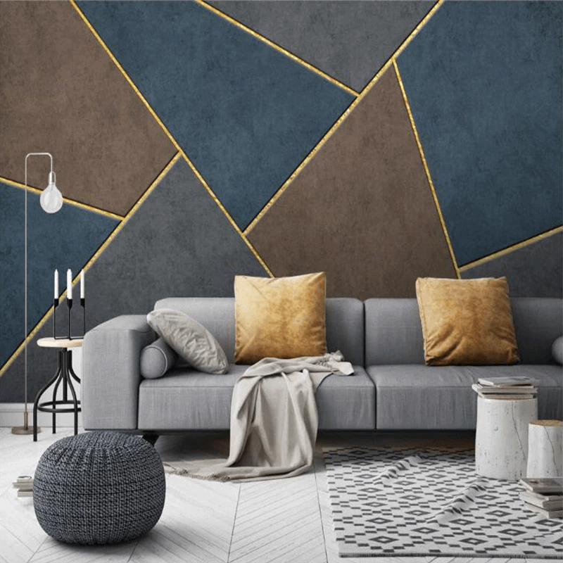Abstract Wallpaper Geometric Luxury Wallpaper Peel & Stick Wall Mural Self  Adhesive Wallpaper Living Room Bedroom Creative Art Wallpaper - Best Home  Decor Products | Furniture, Vases, Wall Arts, Peel and Stick
