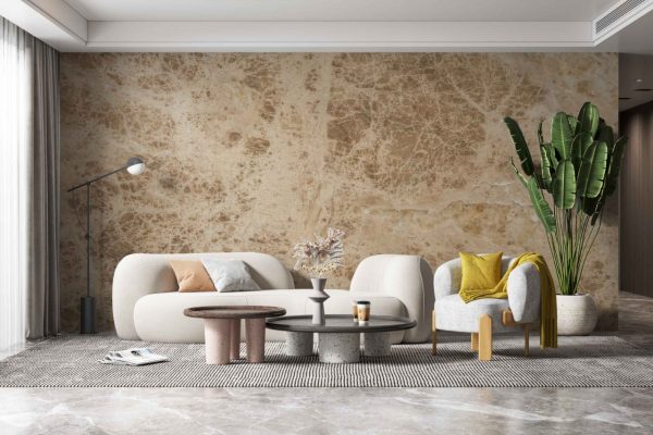 Brown Marble Texture Wallpaper Peel and Stick Wall Mural Self Adhesive Wallpaper Living Room Bedroom Creative Art Wall Covering - Image 5