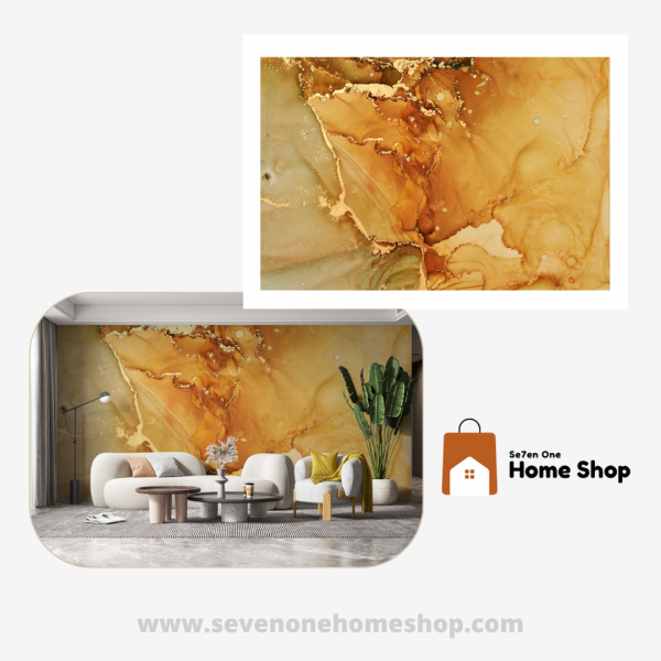 Marble Wallpaper Luxury Golden Abstract Marble Wallpaper Peel and Stick Wallpaper Self Adhesive Wallpaper Living Room Bedroom Wall Mural - Image 5