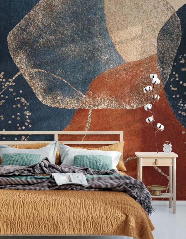 Modern Nordic Abstract Art Wallpaper Peel and Stick Wallpaper Self Adhesive Wallpaper Living Room Bedroom Creative Abstract Wallpaper - Image 6