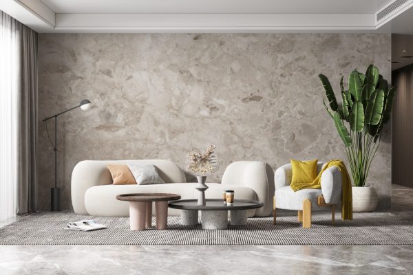 Stone Grey Marble Wallpaper Peel and Stick Wallpaper Self Adhesive Wallpaper Living Room Bedroom Creative Abstract Wallpaper Glossy - Image 8
