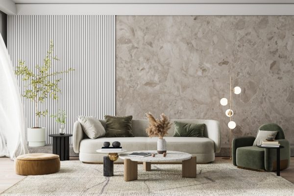 Stone Grey Marble Wallpaper Peel and Stick Wallpaper Self Adhesive Wallpaper Living Room Bedroom Creative Abstract Wallpaper Glossy - Image 2