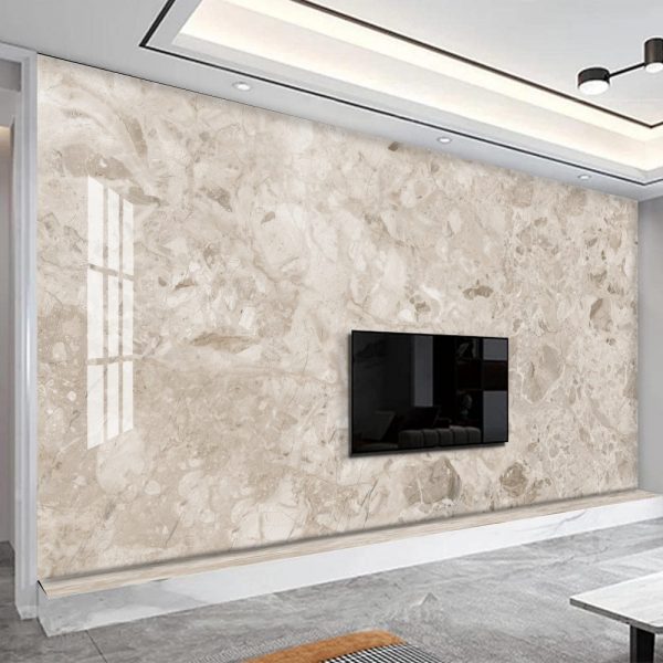 Stone Grey Marble Wallpaper Peel and Stick Wallpaper Self Adhesive Wallpaper Living Room Bedroom Creative Abstract Wallpaper Glossy