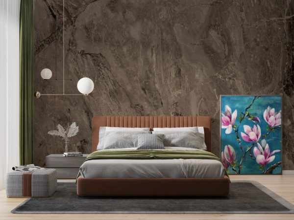 Dark Brown Marble Texture Wallpaper Peel and Stick Wallpaper Self Adhesive Wallpaper Living Room Bedroom Wall Sticker Custom wallpaper - Image 9
