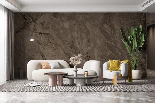 Dark Brown Marble Texture Wallpaper Peel and Stick Wallpaper Self Adhesive Wallpaper Living Room Bedroom Wall Sticker Custom wallpaper - Image 2